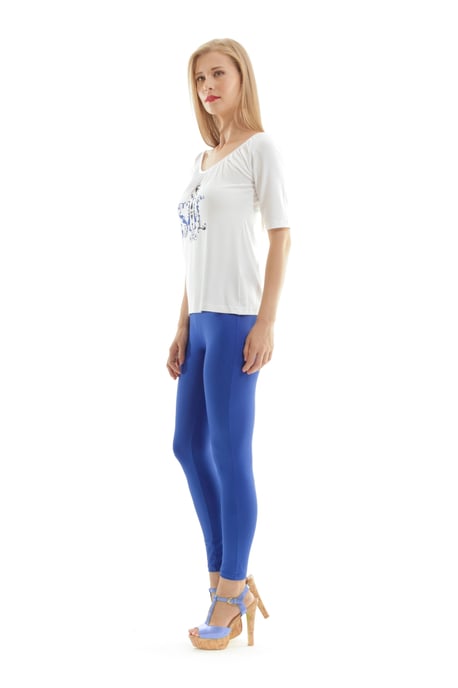 Top con estampado y escote fruncido - Image 3