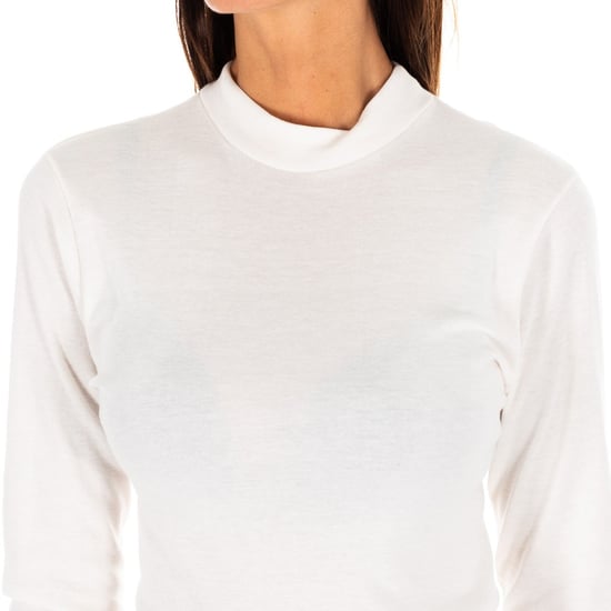 Long-sleeved T-shirt with half-high collar 1625-M women