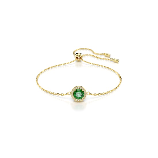 Swarovski 'Una Angelic' Women's Gold Plated Metal Bracelet - Gold 5680559 - Image 1