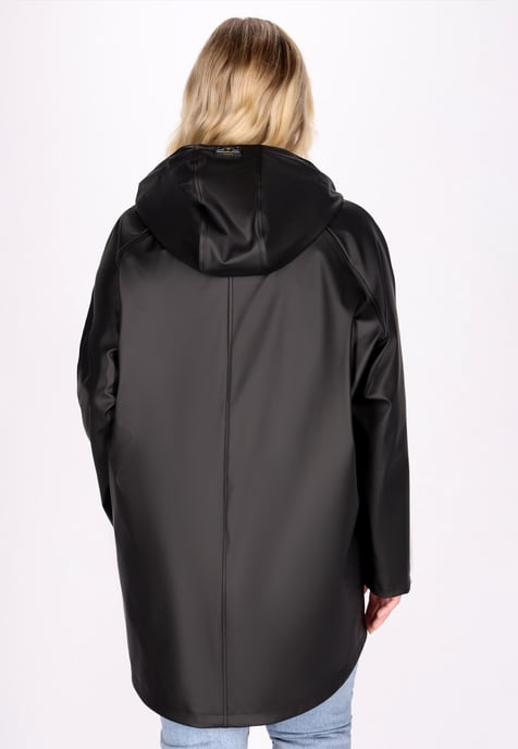 Schmuddelwedda raincoat women black - Image 4