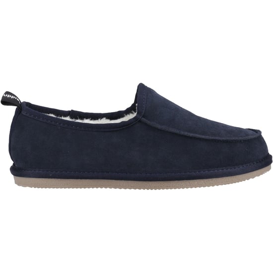 Hush Puppies Charles Suede Men's Navy Slippers - Image 5