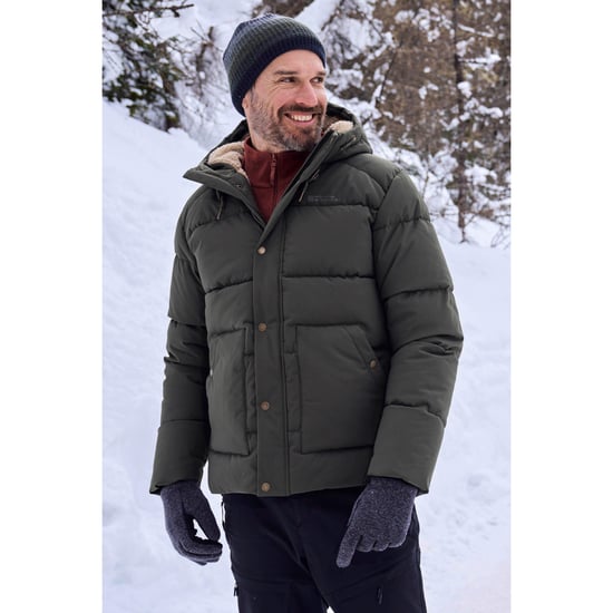 Mountain Warehouse Mens Manta Padded Jacket (Khaki Green)