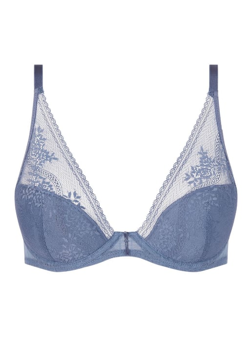 Maddie Plunge T-Shirt Bra - Nile Green