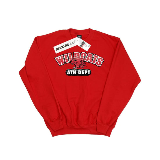 Disney Womens/Ladies High School Musical The Musical Wildcats Athletic Sweatshirt (Red)