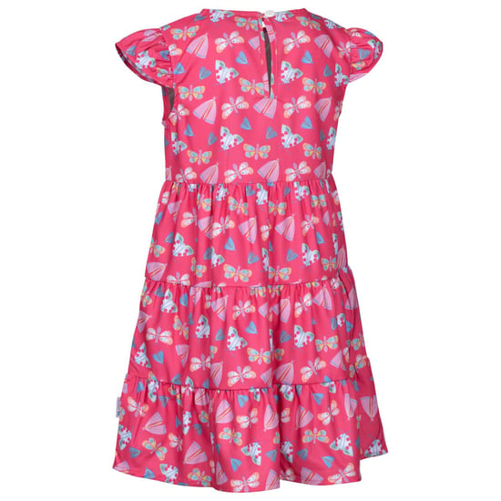 Trespass Girls Subtle Butterflies Casual Dress (Strawberry) - Image 2