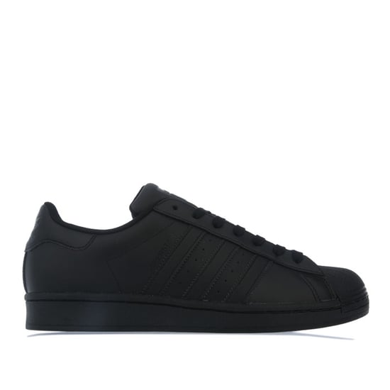 Men's adidas Originals Superstar Trainers in Black - Image 1