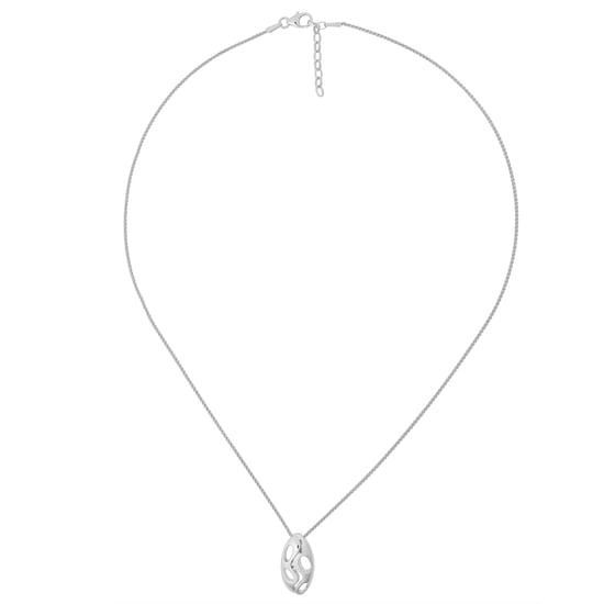 Orphelia Women's 925 Sterling Silver Chain with Pendant - Silver ZH-4386 - Image 1