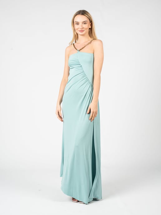 Pinko Vestido Soncino de mujer verde - Image 2