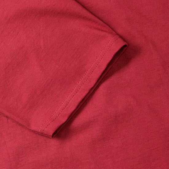 Russell Europe Mens Classic Heavyweight Ringspun Short Sleeve T-Shirt (Classic Red) - Image 5