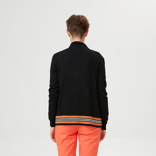 Cardigan with contrasting edges - Image 3