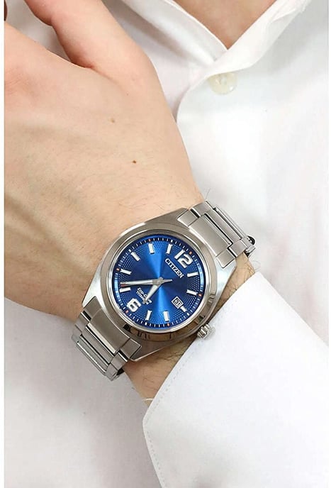 Citizen  Men's Silver Watch AW1641-81L - Image 3