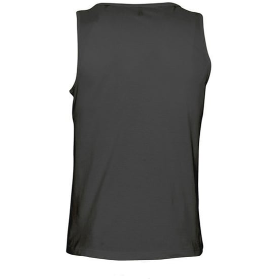 SOLS Mens Justin Sleeveless Tank / Vest Top (Deep Black) - Image 2