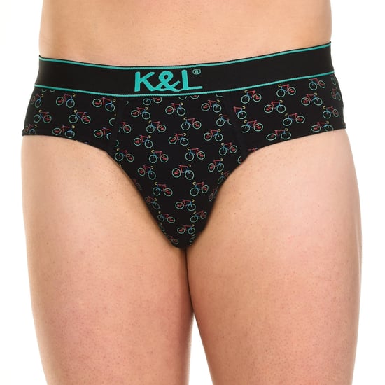 Pack de 2 slips divertidos de tela transpirable KL2006 para hombre - Image 6