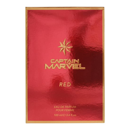 Marvel Captain Marvel Red Eau De Toilette 100ml