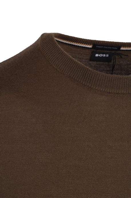 Botto-l Crew Neck Knitwear Open Green