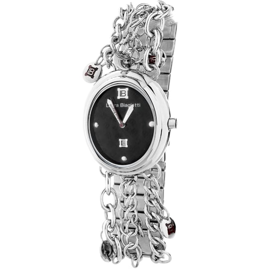 Laura Biagiotti Reloj de mujer Cuarzo plateado - Image 1