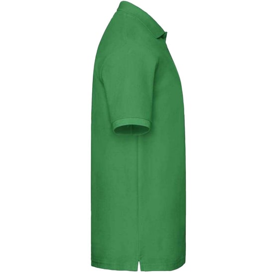 Fruit of the Loom Mens Premium Cotton Pique Polo Shirt (Kelly Green) - Image 3
