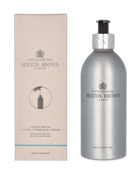M.Brown Coastal Cypress & Sea Fennel Bath & Shower Gel 400 ml - Image 1