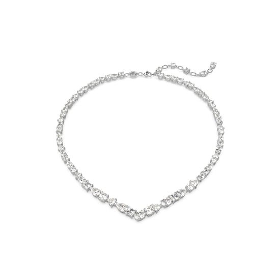 Swarovski 'Mesmera' Women's Base Metal Necklace - Silver 5665242 - Image 1