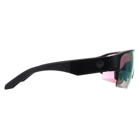 Dragon Semi Rimless Mens Matte Black Lumalens Purple & Spare Tracer X
