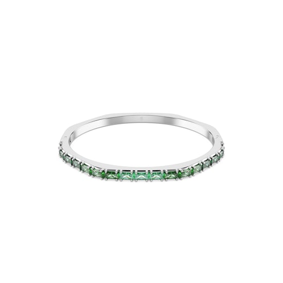 Swarovski 'Matrix Baguette' Women's Base Metal Bracelet - Silver 5705785 - Image 1