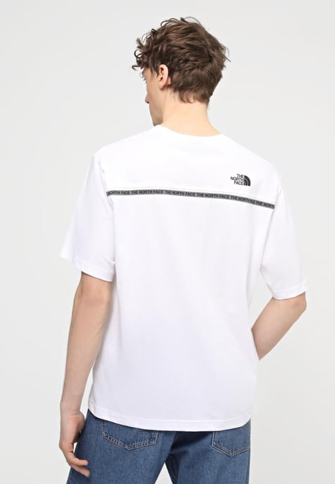 Camiseta The North Face Zumu S/S para hombre en blanco - Image 3