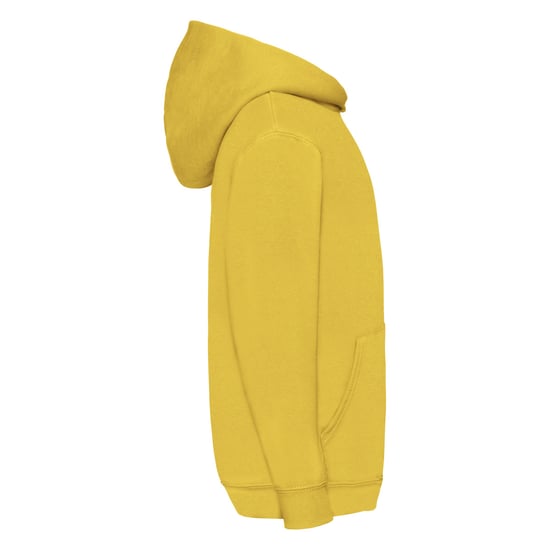 Fruit of the Loom Childrens/Kids Classic Hooded Sweatshirt (Sunflower) - Image 3