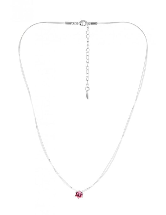 Colgantes Invisibles - Plata y Rosa - Image 3