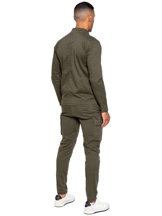 Chándal Enzo Cargo para Hombre - Caqui - Image 4