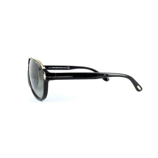 Gafas de sol Tom Ford 0334 Dimitry 01P Negro Brillante Gradiente Verde - Image 3
