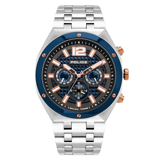 Police Reloj de hombre Cuarzo plateado - Image 1