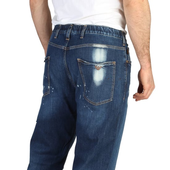 Pantalones rectos con dobladillos 3Z1J09 hombre - Image 4