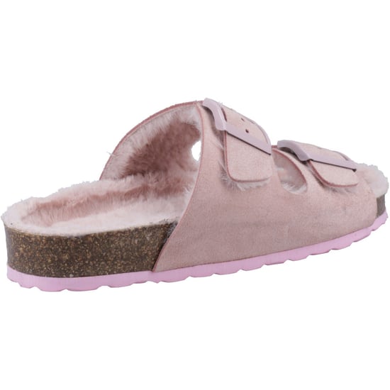 Hush Puppies Jessie Leather Women's Blush Slippers - Image 2