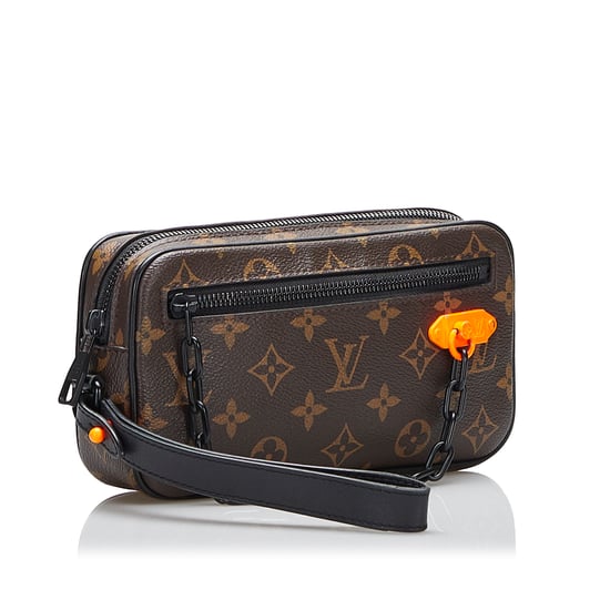Vintage Louis Vuitton Monogram Solar Ray Pochette Volga Brown - Image 2