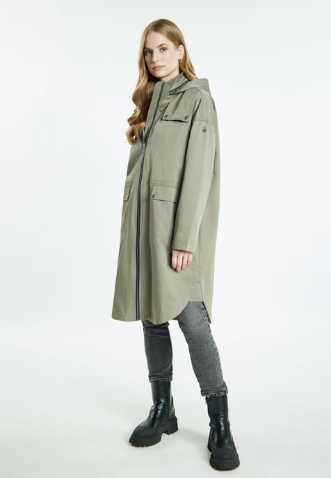 Dreimaster Parka women olive - Image 4