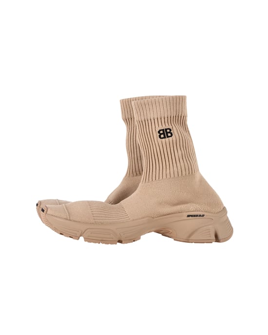 Balenciaga 3.0 Sock Sneakers in Beige Polyester - Image 5