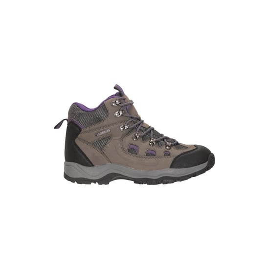 Mountain Warehouse Womens/Ladies Adventurer Waterproof Walking Boots (Grey) - Image 3