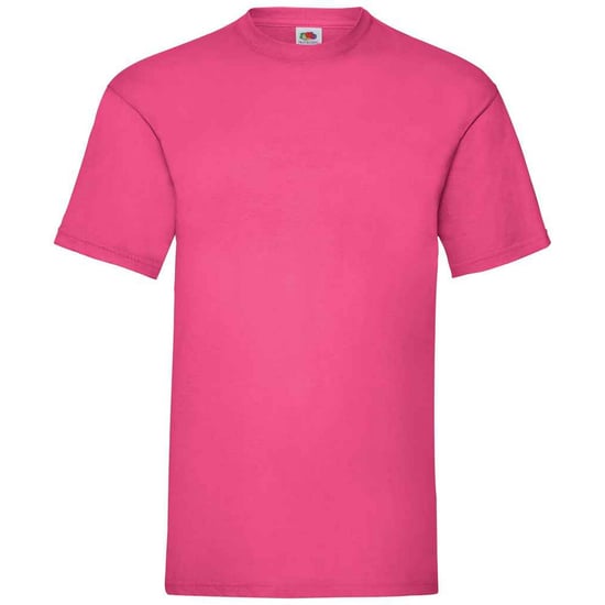 Fruit Of The Loom Mens Valueweight T-Shirt (Fuchsia) - Image 1