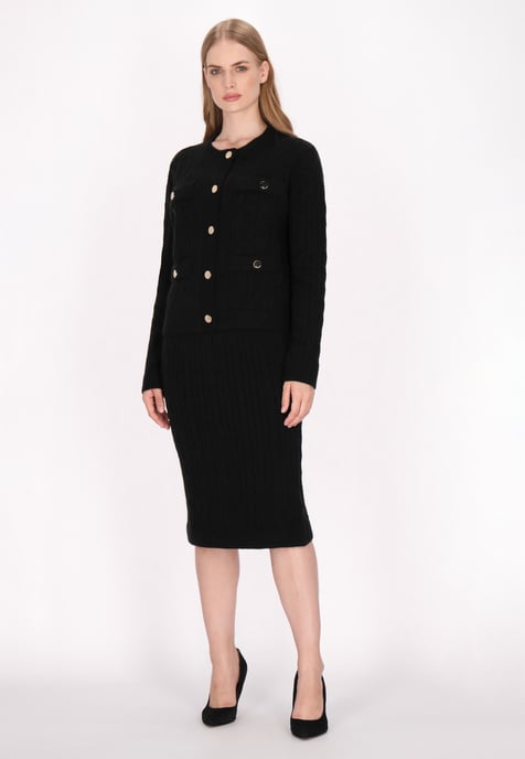 Dreimaster Cardigan women black - Image 2