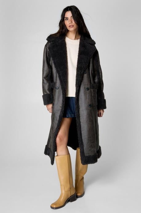 Distressed Maxi Bonded Aviator