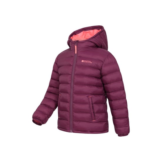 Mountain Warehouse Childrens/Kids Seasons II Padded Jacket (Berry) - Image 3