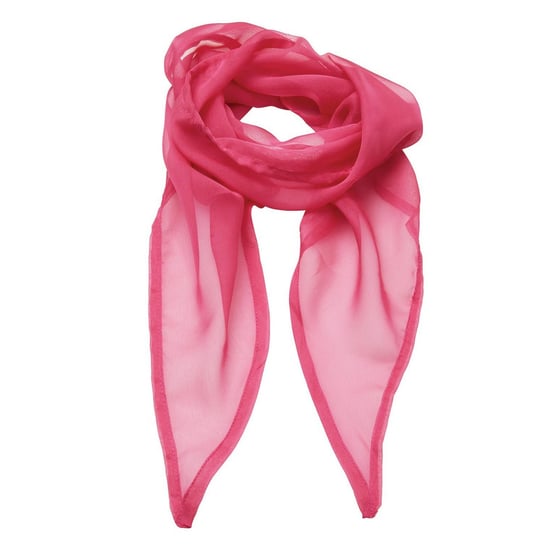 Premier Womens/Ladies Chiffon Scarf (Fuchsia) - Image 1
