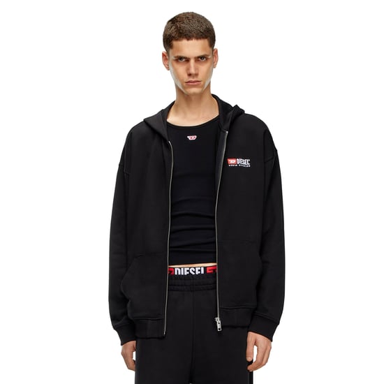 Diesel S-Boxt-Hood-Zip-Div Sweat Sweat Jacket - Image 4
