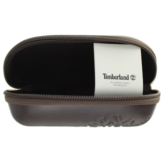 Timberland Gafas de sol unisex con montura redonda de plástico verde A18OJ 302 - Image 3