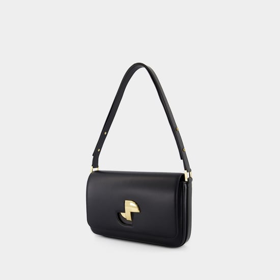PATOU Jp Classic Shoulder Bag - - Piel - Negro - Image 1