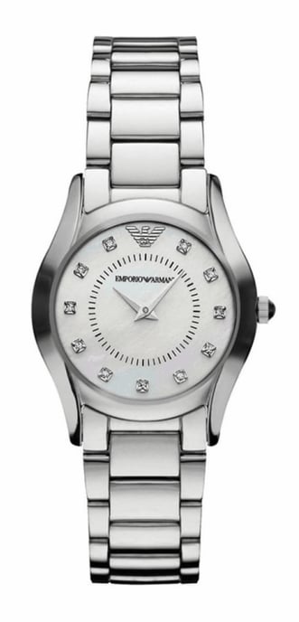 Emporio Armani Reloj de mujer Cuarzo plateado - Image 1