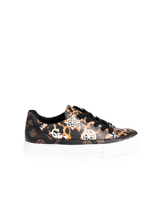 Guess Zapatilla Lusey Mujer Negro - Image 1