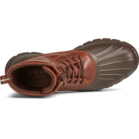 Sperry Duck Float Leather Brown Wellington Boots - Image 4