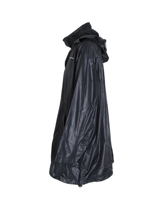 Balenciaga Lightweight Hooded Windbreaker Jacket in Black Nylon - Image 3