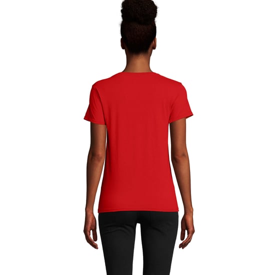 SOLS Womens/Ladies Pioneer T-Shirt (Red) - Image 2